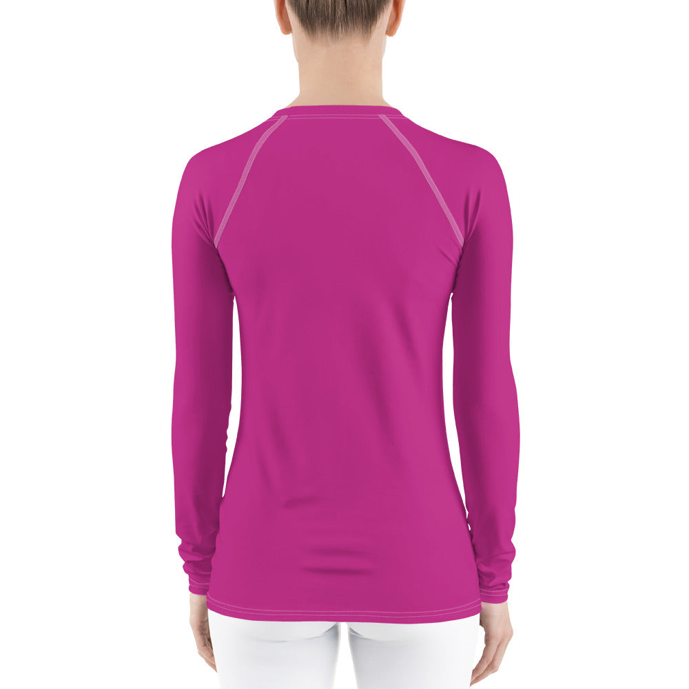 Slash Seamless Long Sleeve - Pink Long Sleeve Athletic Shirt