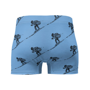 Boxer Briefs Ski Racing Blue