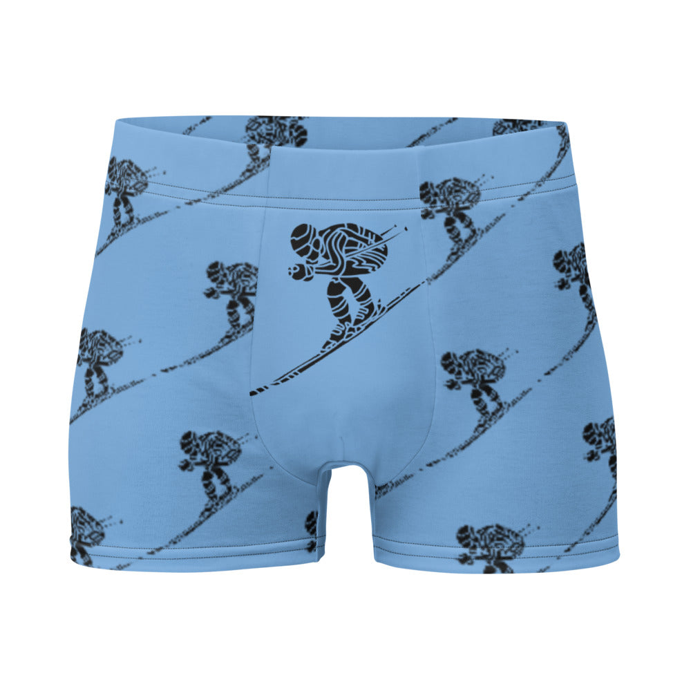 Boxer Briefs Ski Racing Blue