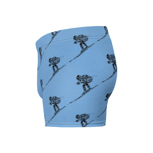 Boxer Briefs Ski Racing Blue