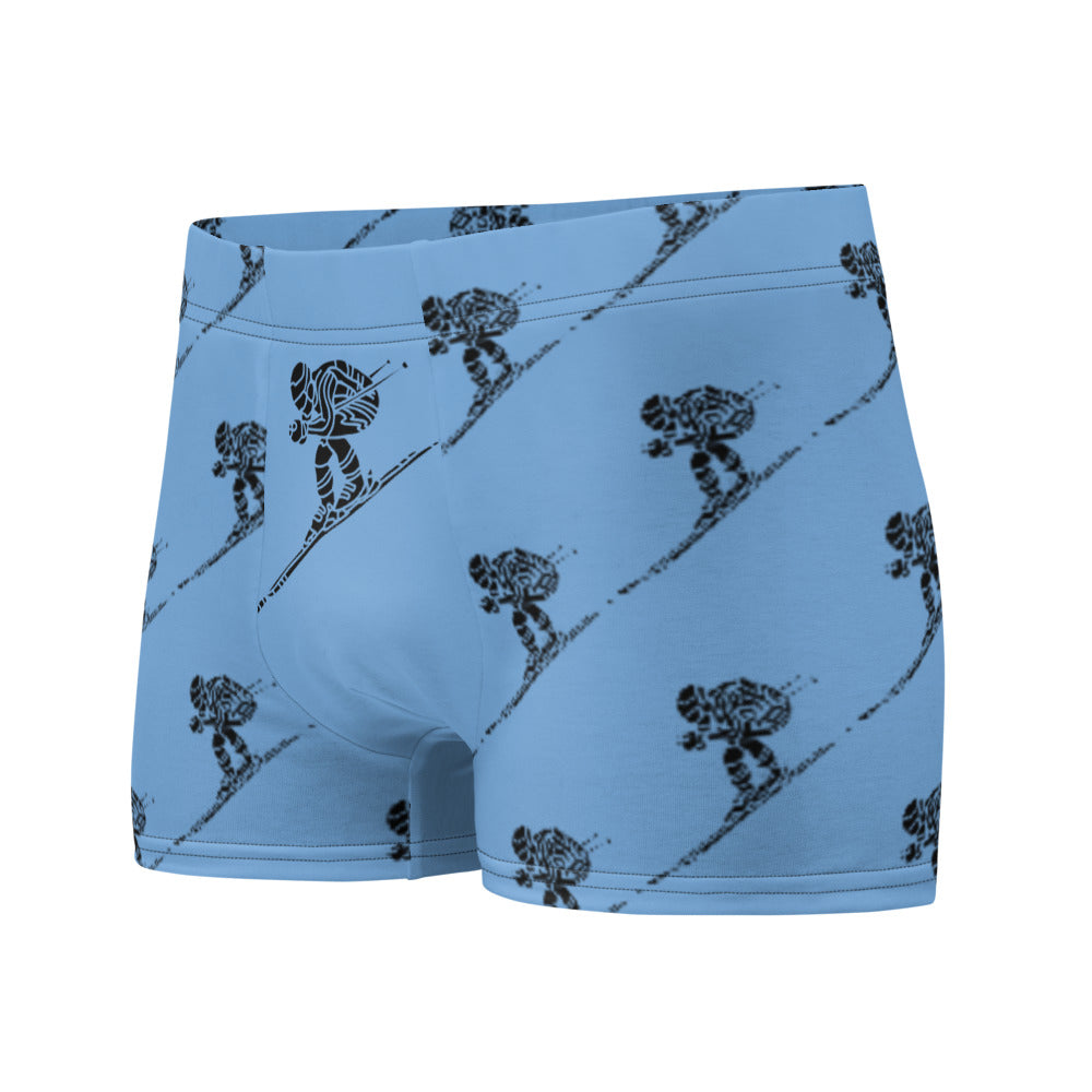 Boxer Briefs Ski Racing Blue