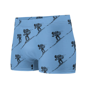 Boxer Briefs Ski Racing Blue