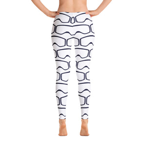 Women's Leggings White Goggles