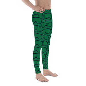 Men's Leggings Goggles Green