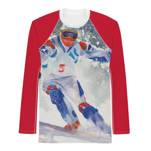 Men's Athletic Long Sleeve Shirt SL Skier