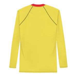 Men's Athletic Long Sleeve Shirt SKI Red