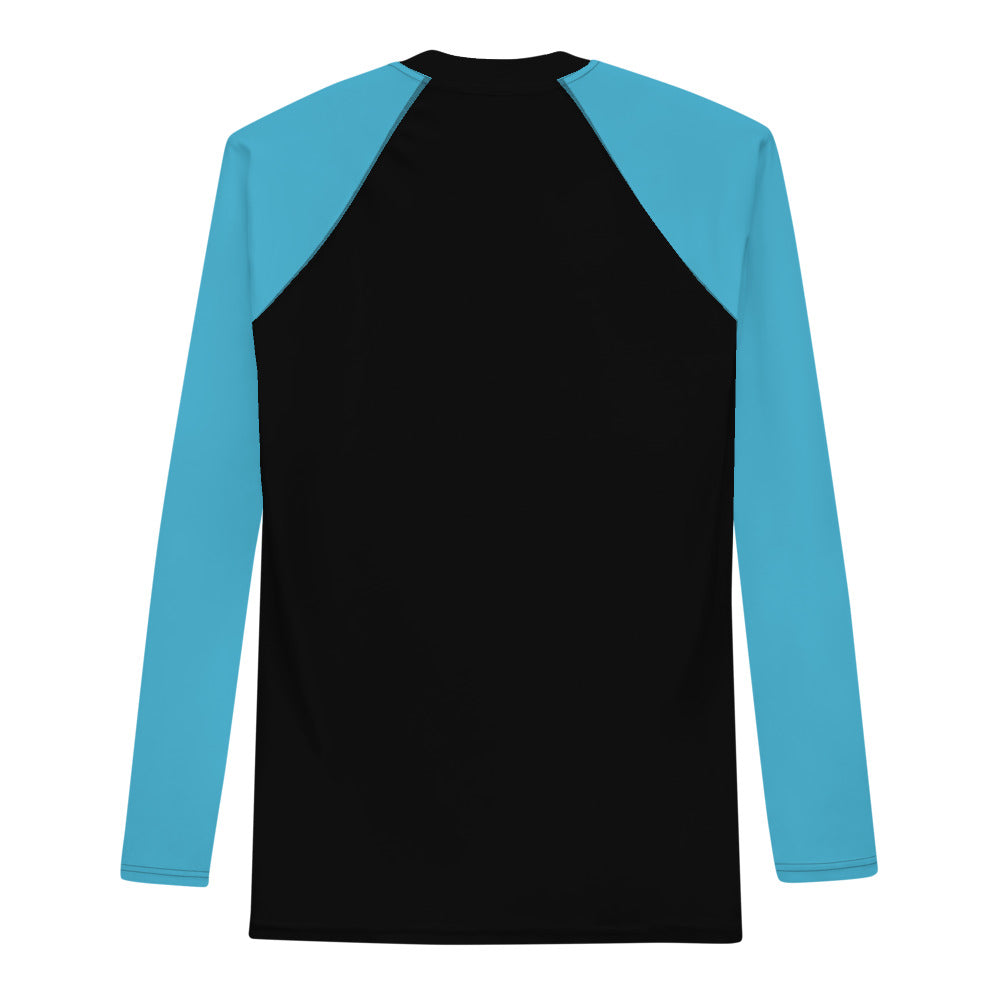 Men's Rash Guard Black and Circle
