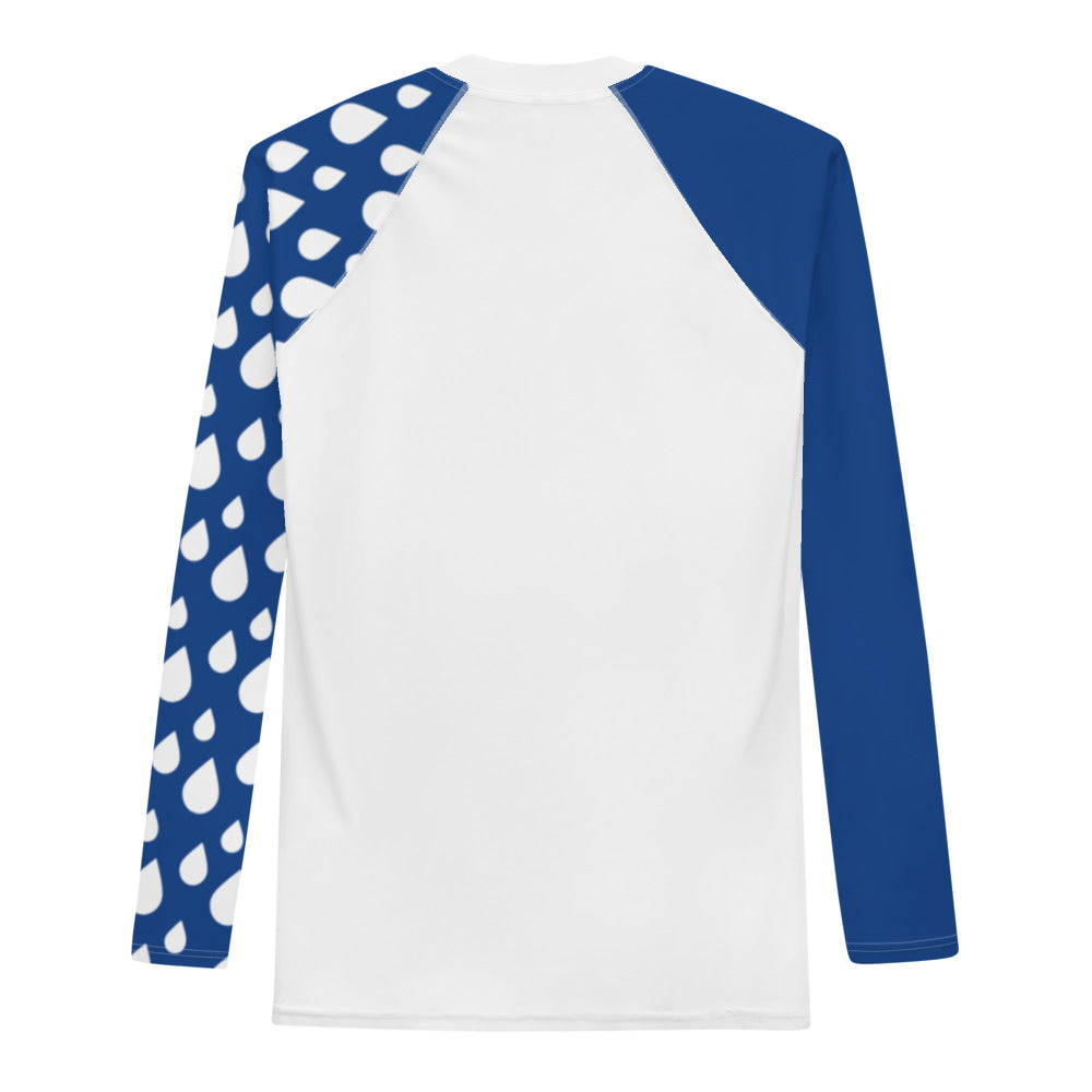 Men's Rash Guard Blue Water