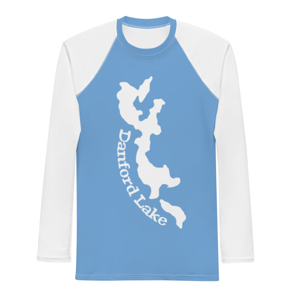 Men's Rash Guard / Swim Shirt Danford Lake Blue