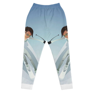 Women's Joggers Lady in White