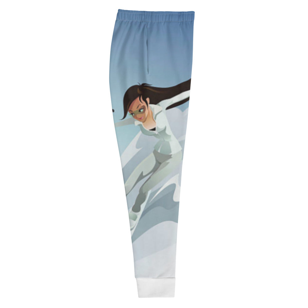 Women's Joggers Lady in White