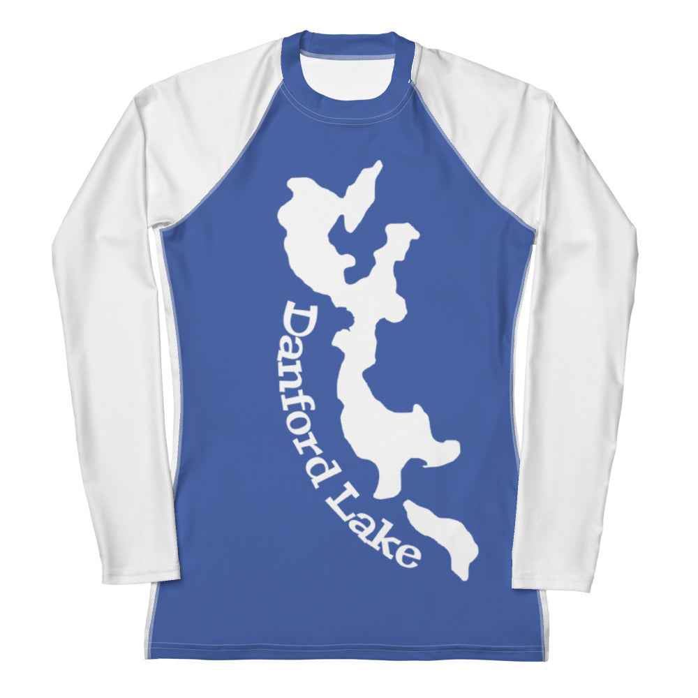 Women's Rash Guard / Swim Shirt Danford Lake Blue