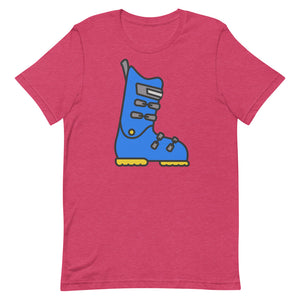 Short-Sleeve Unisex T-Shirt Blue Boot