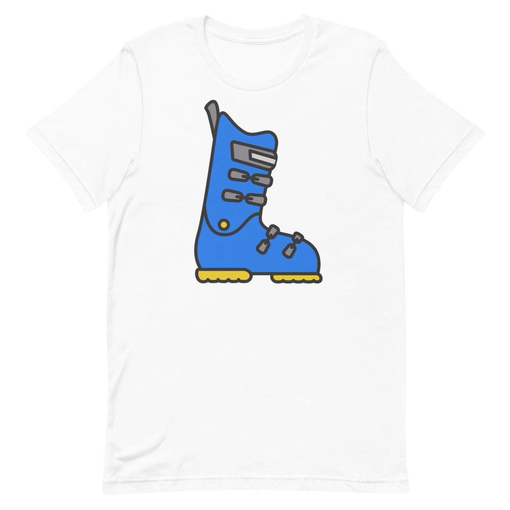 Short-Sleeve Unisex T-Shirt Blue Boot