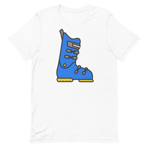 Short-Sleeve Unisex T-Shirt Blue Boot