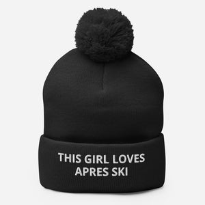 Beanie Pom-Pom Girl Apres Ski