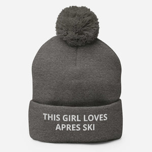 Beanie Pom-Pom Girl Apres Ski