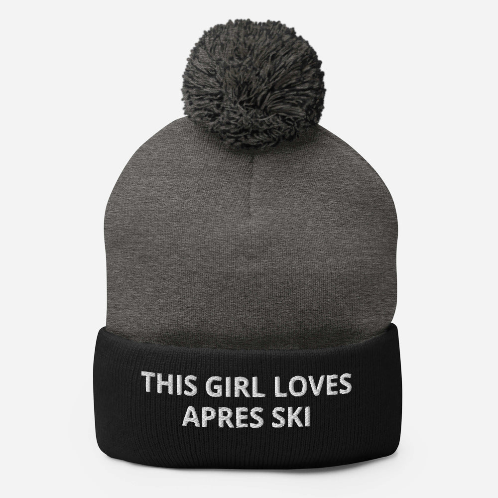 Beanie Pom-Pom Girl Apres Ski