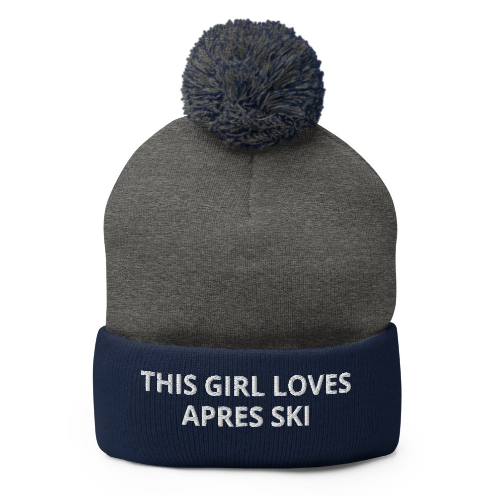 Beanie Pom-Pom Girl Apres Ski