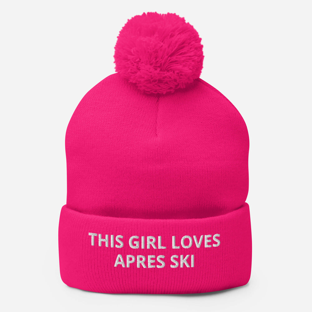 Beanie Pom-Pom Girl Apres Ski