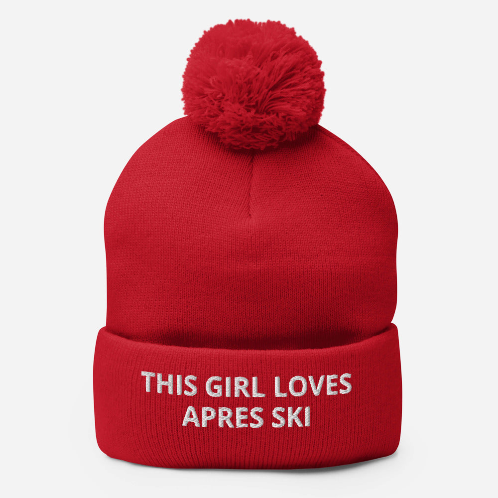 Beanie Pom-Pom Girl Apres Ski
