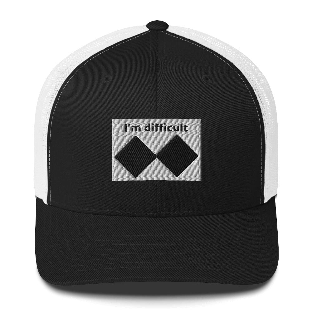 I'm Difficult Trucker Cap