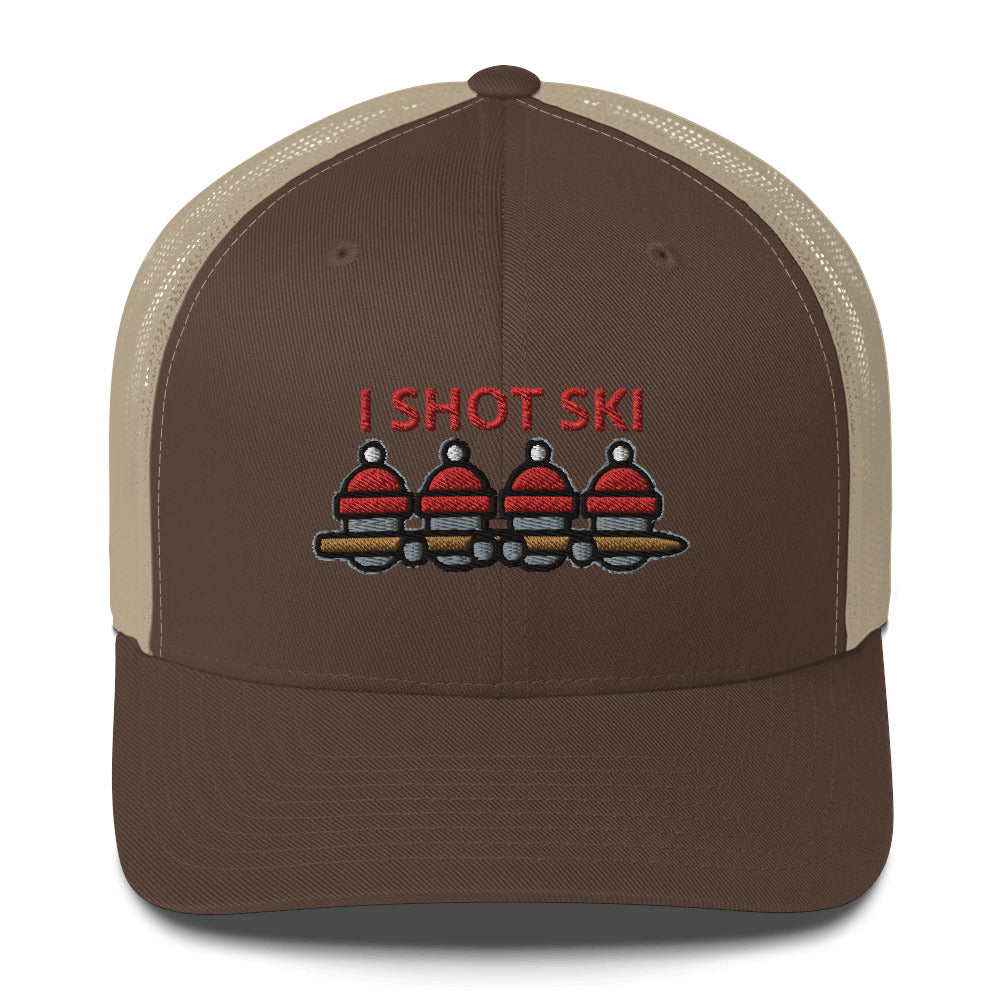 I Shot Ski Trucker Cap