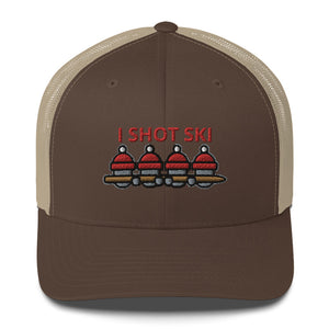 I Shot Ski Trucker Cap