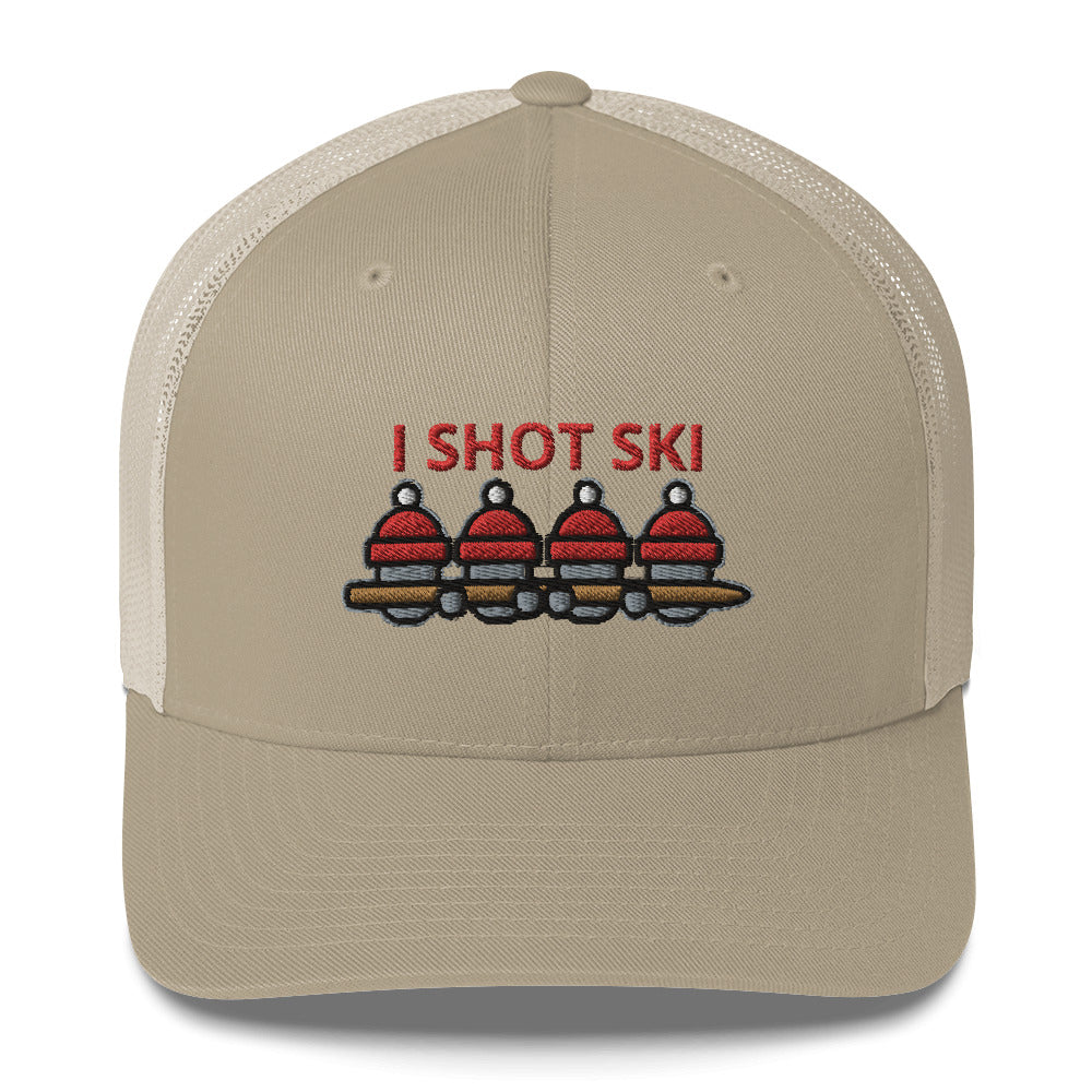 I Shot Ski Trucker Cap