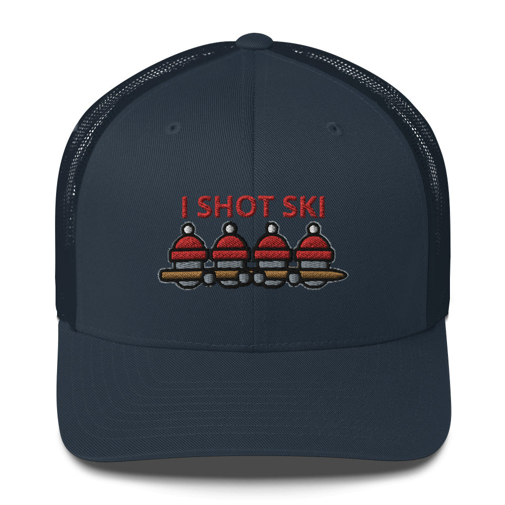 I Shot Ski Trucker Cap