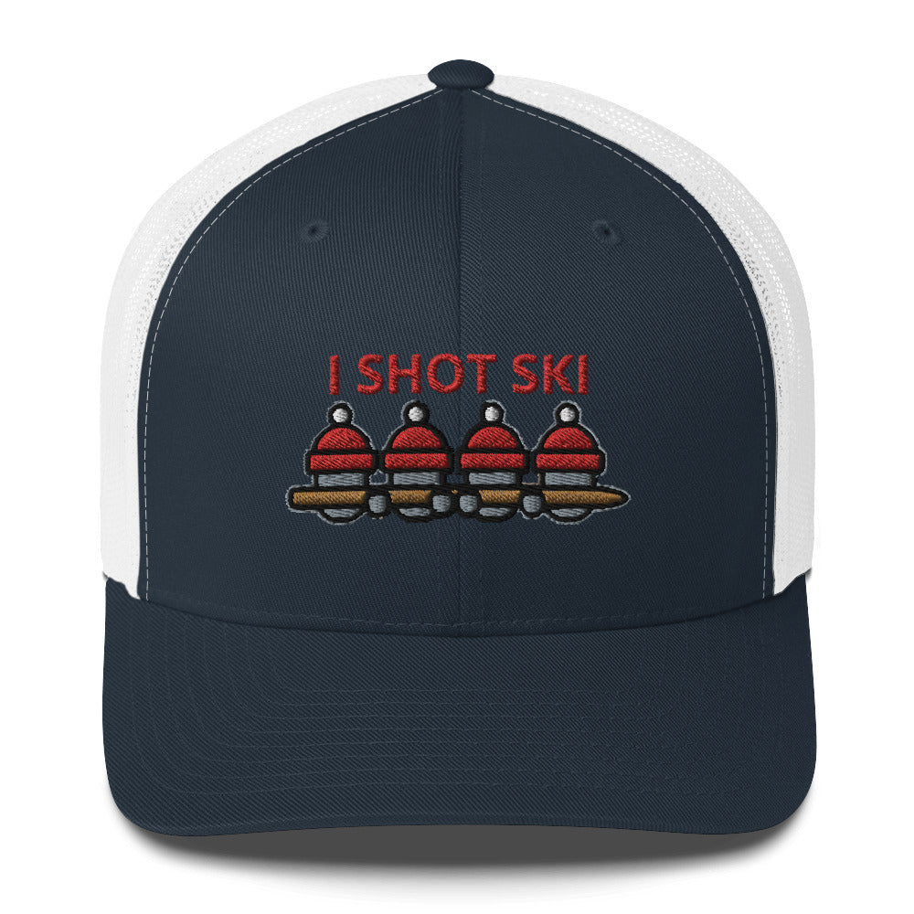 I Shot Ski Trucker Cap