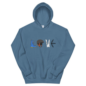 Unisex Hoodie Ski Love