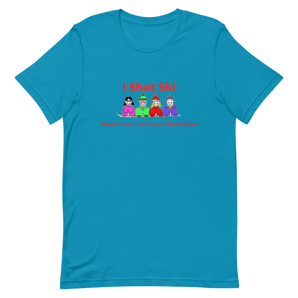 Short-Sleeve Unisex T-Shirt I Shot Ski