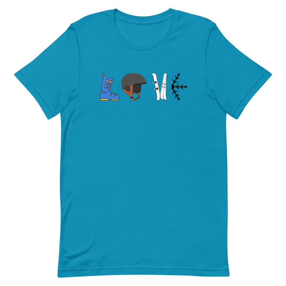 Short-Sleeve Unisex T-Shirt Blue Boot