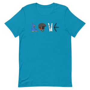 Short-Sleeve Unisex T-Shirt Blue Boot