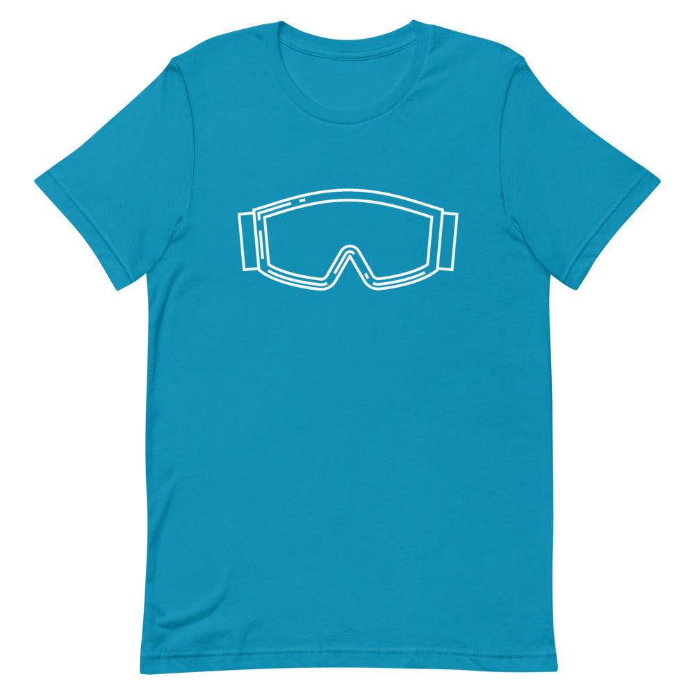 Short-Sleeve Unisex T-Shirt White Googles