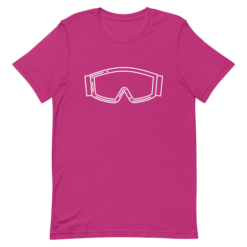 Short-Sleeve Unisex T-Shirt White Googles