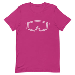 Short-Sleeve Unisex T-Shirt White Googles
