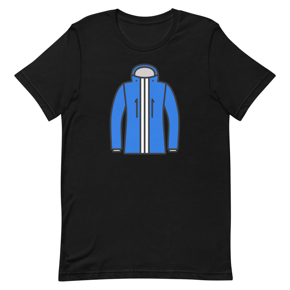 Short-Sleeve Unisex T-Shirt Blue Jacket