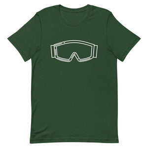 Short-Sleeve Unisex T-Shirt White Googles