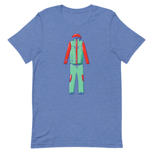 Short-Sleeve Unisex T-Shirt Ski Suit