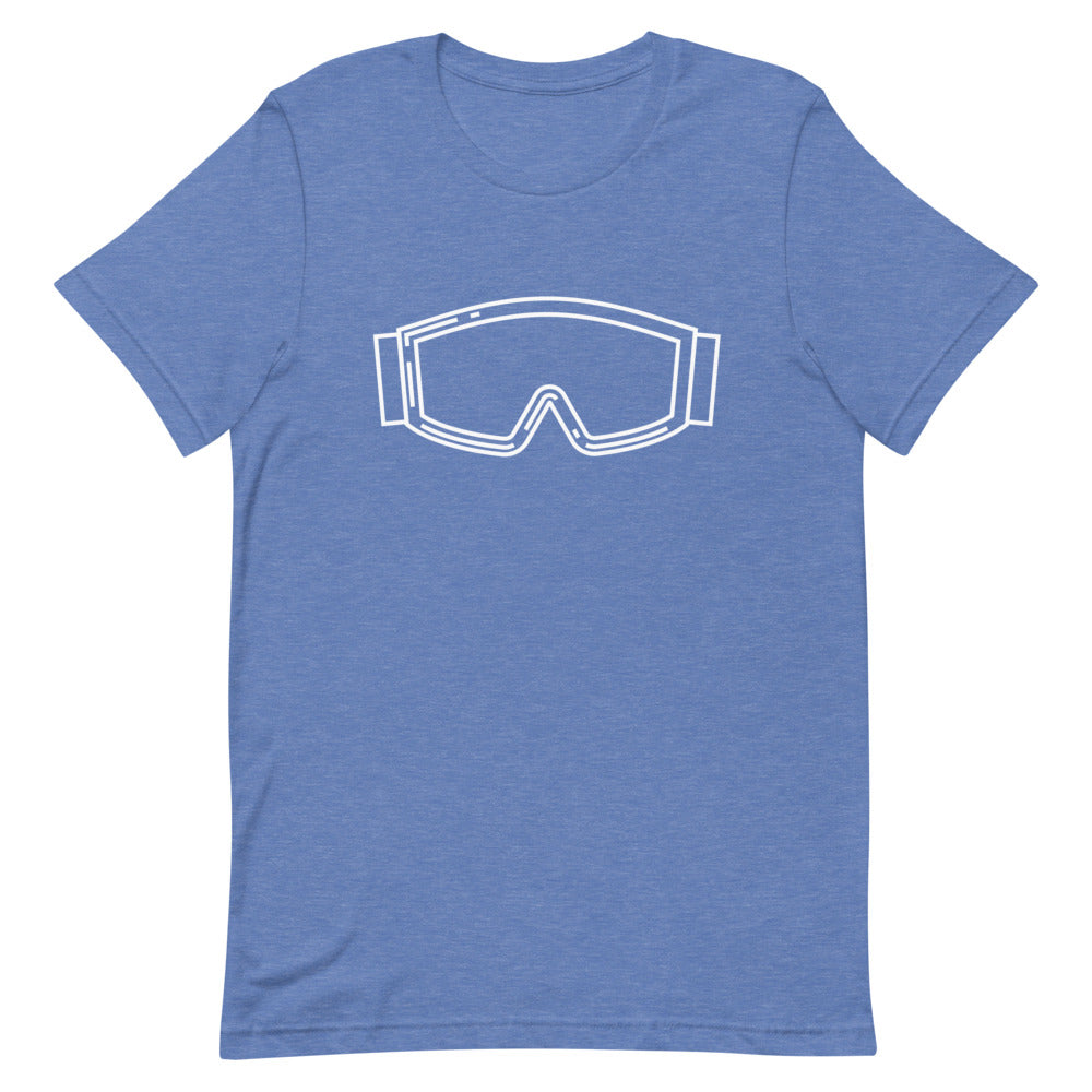 Short-Sleeve Unisex T-Shirt White Googles