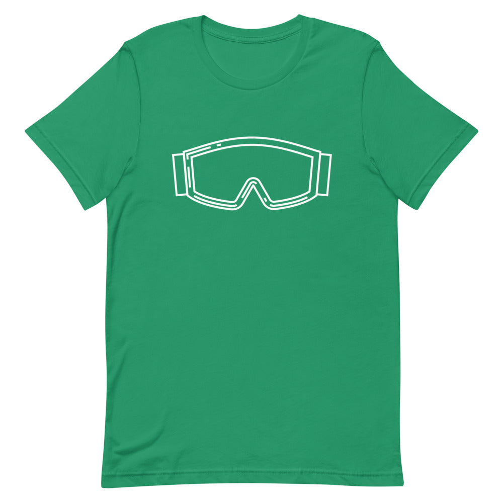 Short-Sleeve Unisex T-Shirt White Googles