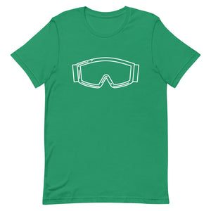 Short-Sleeve Unisex T-Shirt White Googles