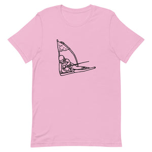 Short-Sleeve Unisex T-Shirt Ski Racer Gate