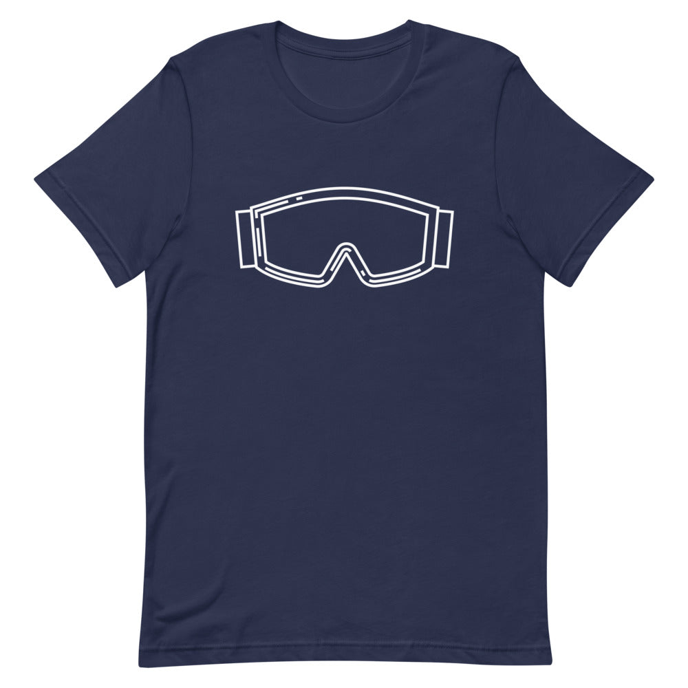 Short-Sleeve Unisex T-Shirt White Googles