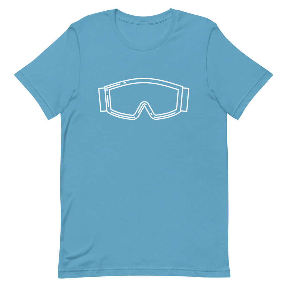 Short-Sleeve Unisex T-Shirt White Googles