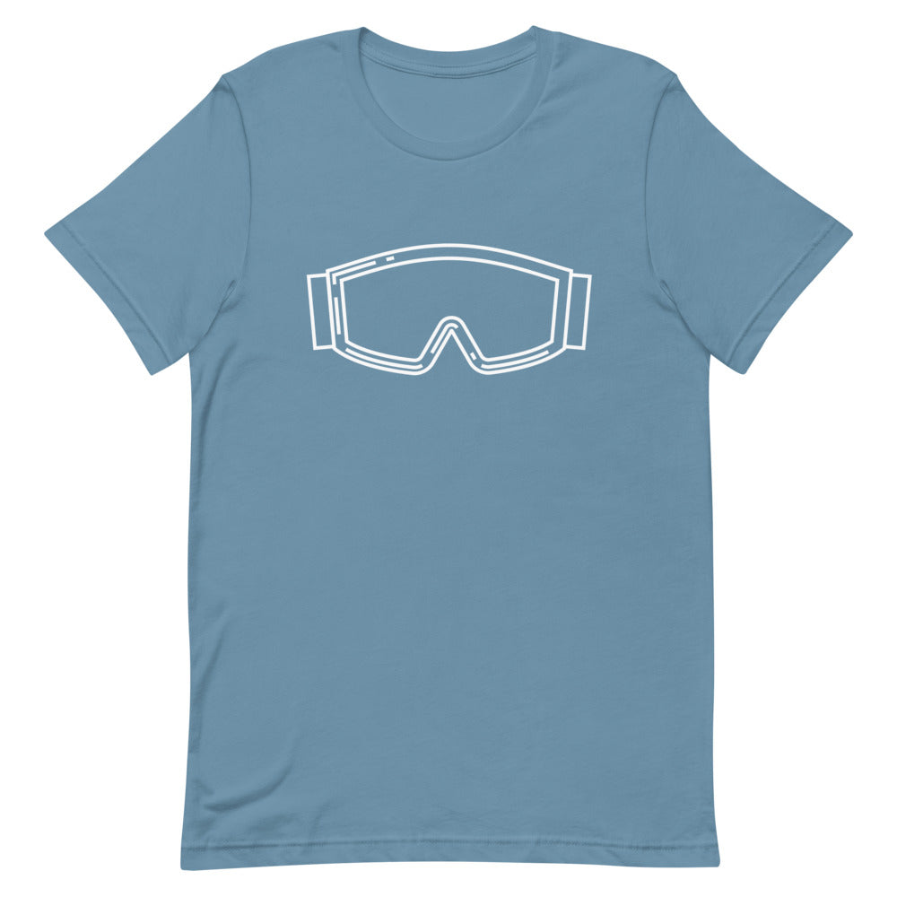 Short-Sleeve Unisex T-Shirt White Googles