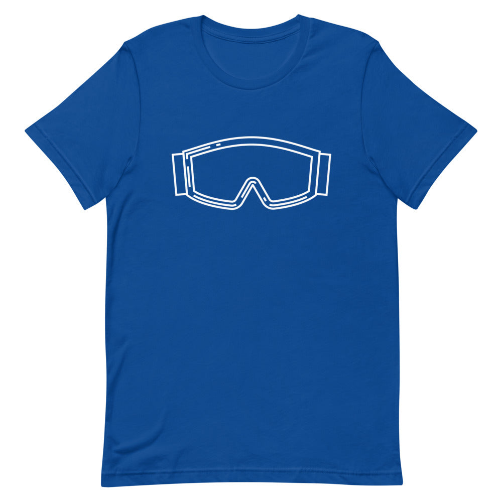 Short-Sleeve Unisex T-Shirt White Googles