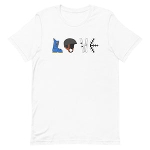 Short-Sleeve Unisex T-Shirt Blue Boot
